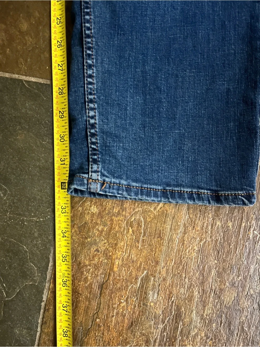 Prada Men’s Medium Blue Slim Straight Jeans